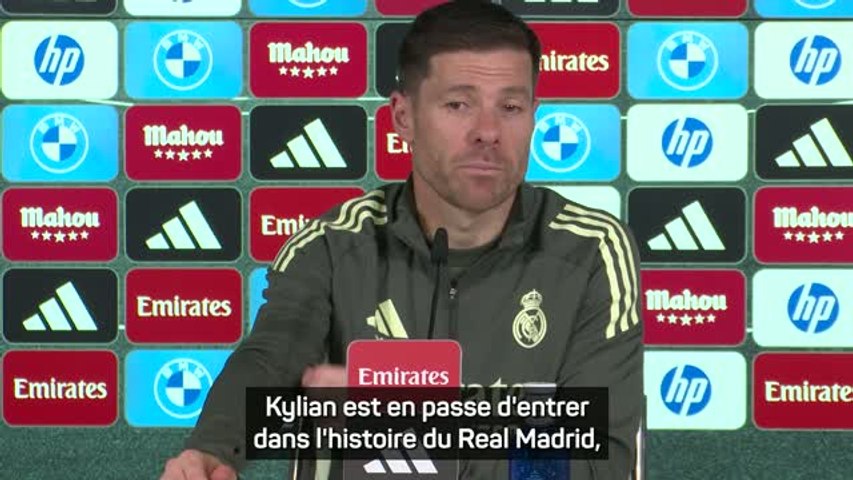 Real Madrid : Xabi Alonso - "Kylian Mbappé est en passe d'entrer dans l'histoire du Real comme Cristiano Ronaldo"