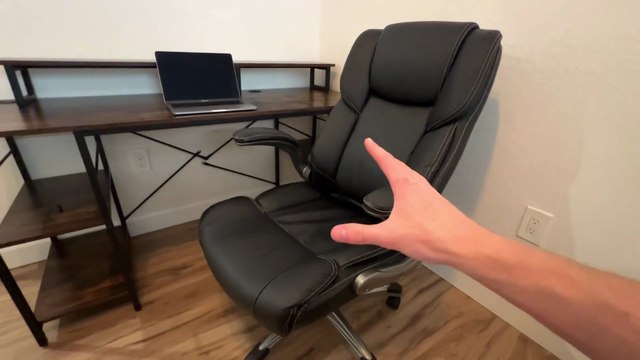 Best Home Office Desk Chair with Flip-up Arms and Adjustable Tilt Lock. Full Review!