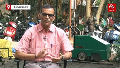 தெருக்களில் மட்டுமல்ல காற்றில் பரவும் தூசியையும் சுத்தம் செய்யும் ரோபோ - சென்னை ஐஐடியின் புதிய முயற்சி