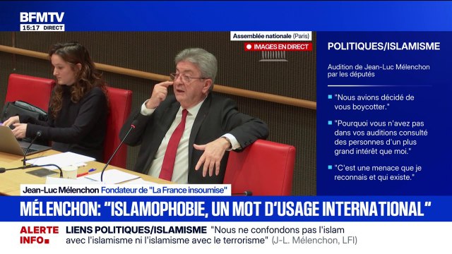 Vous ne vous fatiguez pas de la prendre pour cible ? : Jean-Luc Mélenchon (LFI) défend Rima Hassan devant la commission d'enquête sur les liens entre partis et islamisme