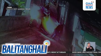 Rider, patay nang tambangan; mga suspek, tinutugis | Balitanghali