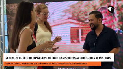 Se realizó el IX Foro Consultivo de Políticas Públicas Audiovisuales de Misiones