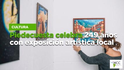 Piedecuesta celebra 249 años con exposición artística local