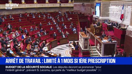 Un mois maximum pour une première prescription: les députés rétablissent la limitation des arrêts de travail