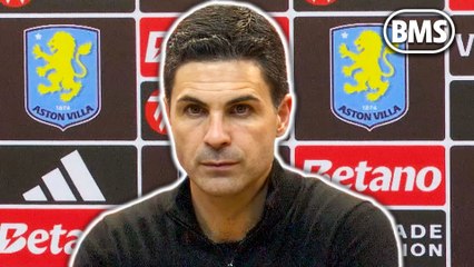 THE BOYS TRIED EVERYTHING WITH THAT SCHEDULE! 😵‍💫 | Mikel Arteta | Aston Villa 2-1 Arsenal