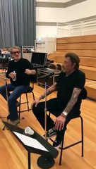 2017 - Johnny Hallyday & Les Vieilles Canailles - Les Cactus (Répétition, 05 juin)