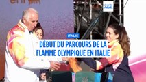 Jeux olympiques d'hiver : le parcours de la flamme olympique autour de l'Italie commence
