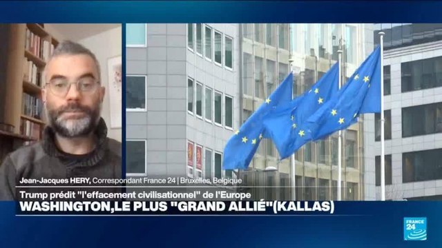 Washington reste le plus grand allié de l'Europe, dit Kaja Kallas