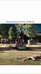 Here he comes to save the... Wait?😡
