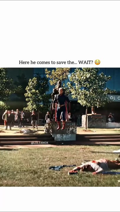 Here he comes to save the... Wait?😡