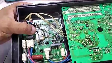 Haier Dc inverter ac E7 error code outdoor pcb Dc inverter ac pcb advance Course Babar Electronics
