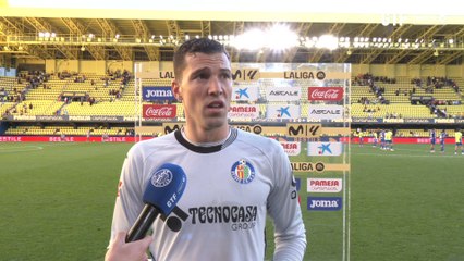 El Getafe CF sale a protestar tras el Villarreal vs. Getafe CF