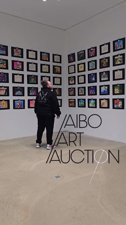 Aibo Art Auction : des celluloïds en exposition avant leur vente aux enchères !
