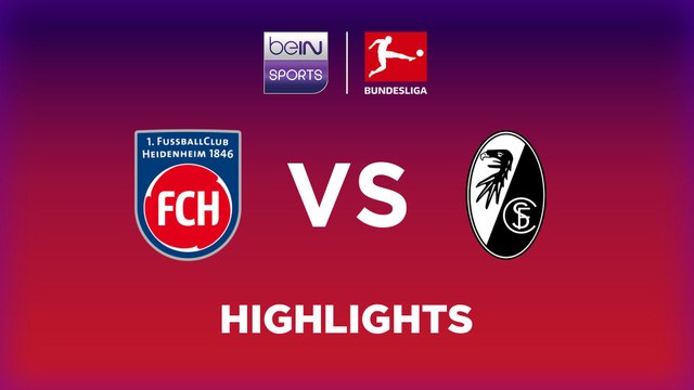 Highlights_1. FC Heidenheim 1846 vs. Sport-Club Freiburg_Matchday 13_ACT