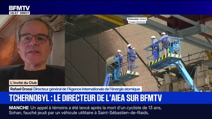 Tchernobyl: "La fonction de confinement de l'arche de Tchernobyl a été compromise [...] mais il n'y a pas de danger imminent", déclare Rafael Grossi, directeur général de l'Agence internationale de l'énergie atomique