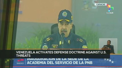 FTS 12:30 06-12: Venezuela actives defense doctrine against U.S. threats