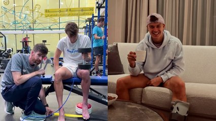 Tennis - ATP 2025 - Un mois et demi après sa grave blessure, Holger Rune marche à nouveau