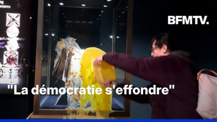 À Londres, quatre arrestations après un jet de nourriture sur la vitrine des joyaux de la Couronne