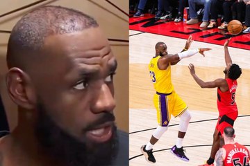 LeBron James shuts down reporter who questioned him about record