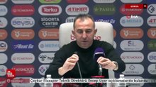 Recep Uçar: Bundan sonraki süreçte daha iyi oyun ve sonuçlarla yolumuza devam edeceğiz