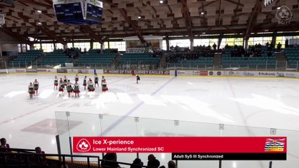 ADULT SYS III - FP1 - 2025 BC/YT Synchro & Adult Competition