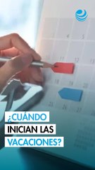 ¿Cuándo inician las vacaciones de diciembre 2025?