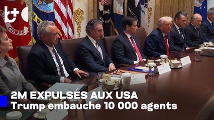 Le "Balai" de Donald Trump : plus de 2 millions d'immigrés expulsés des USA