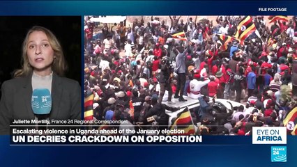 UN rights chief decries 'repressive tactics' in Uganda ahead of vote