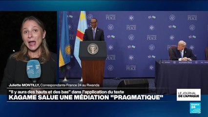 Accord de paix Rwanda-RDC : Kagame salue une médiation "pragmatique"