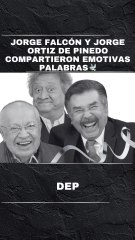 Jorge Falcón y Jorge Ortiz de Pinedo rinden homenaje a Eduardo Manzano con emotivas palabras