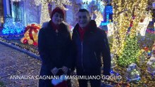Melegnano, inaugurata la Casa di Babbo Natale 500mila luci led