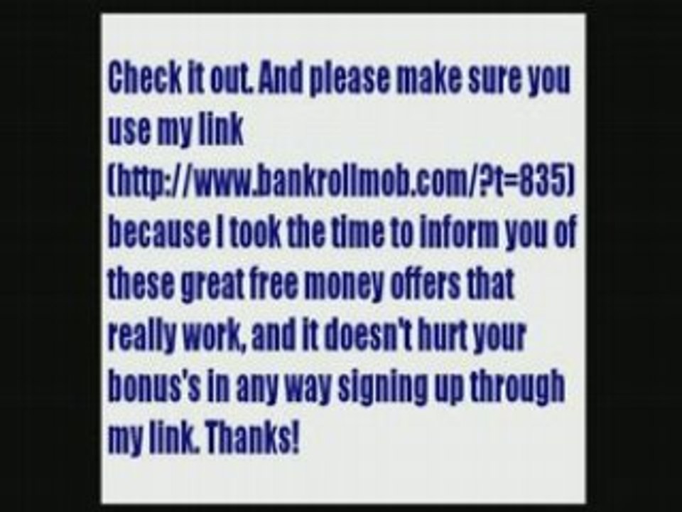 How to get free Poker cash No money or Credit Card required!