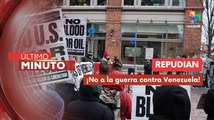 Movilización en EE.UU. en rechazo a amenazas bélicas contra Venezuela