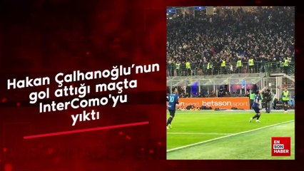 Hakan Çalhanoğlu’nun gol attığı maçta Inter Como'yu yıktı!