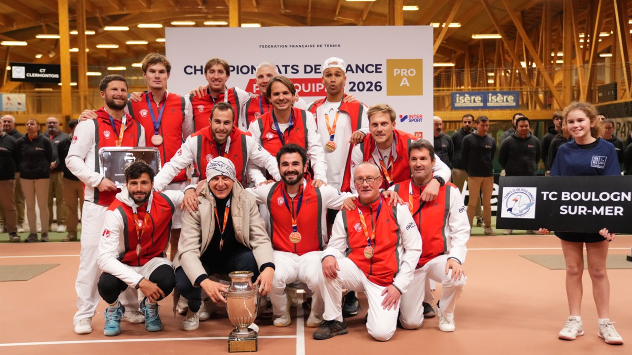 Tennis - Interclubs 2025 - Le TC Boulogne-sur-Mer a décroché le Graal : champion de France par équipes 2026