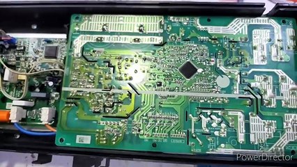 Haier Dc inverter ac E7 error code outdoor pcb Dc inverter ac pcb repairing and training center