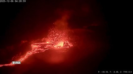 하와이 킬라우에아 화산 또 분화...용암 분출 관측 / YTN