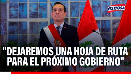 Pdte. José Jerí sobre nuevo plan de seguridad ciudadana: "Dejaremos una hoja de ruta para el próximo gobierno"