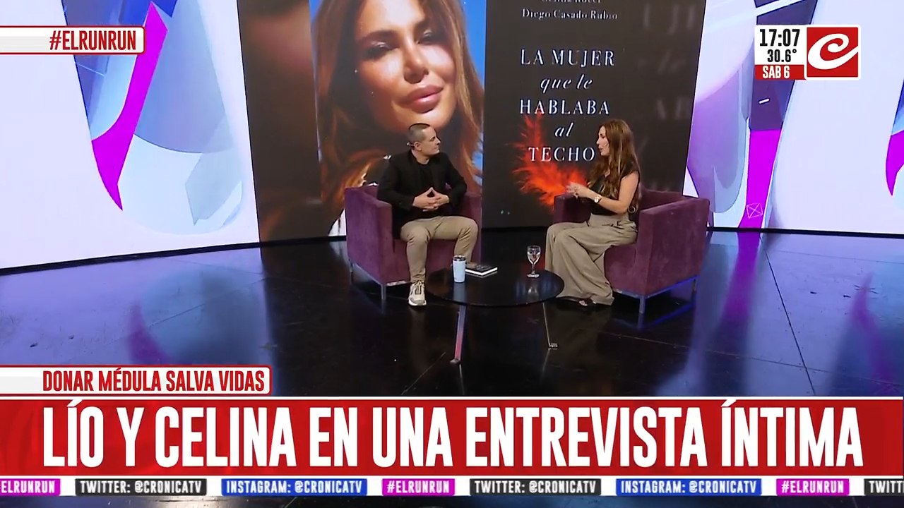 Lío Pecoraro y Celina Rucci: dos transplantados de médula ósea