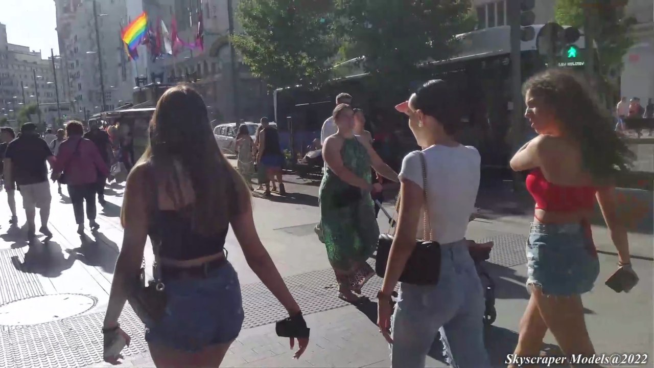 ❤ Madrid Walking ❤ Gran Vía - Summer 2022 (2nd July)