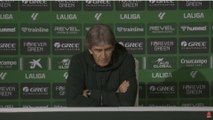 Pellegrini, rueda de prensa tras el Real Betis - FC Barcelona