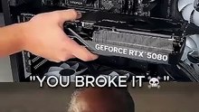 “You broke it☠️” #pcgaming #benchmark #rtx5050 #gtx1080ti
