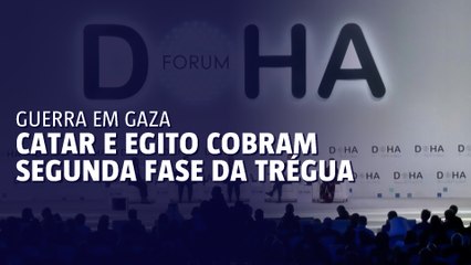 Catar e Egito cobram segunda fase da trégua e retirada de tropas em Gaza