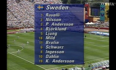 Copa do Mundo 1994  Romênia x Suécia (1/4 finais) com Galvão Bueno (Globo)