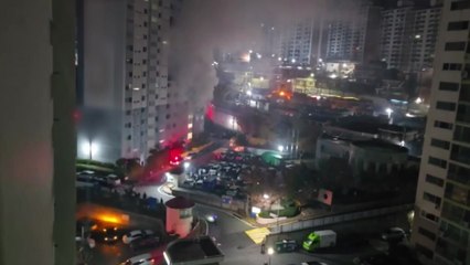 경남 창원 아파트 불...2명 심정지·40명 대피 / YTN