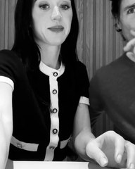 Katy Perry junto al exprimer ministro canadiense Justin Trudeau