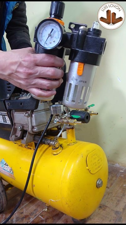 FILTRO PARA COMPRESOR DE AIRE - PINTAR DE FORMA MUY FACIL - Luis Lovon