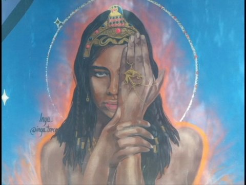 Playa Street Art Graffitti # 7 Me Gusta