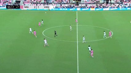 Lionel Messi'den İnter Miami'ye şampiyonluğu getiren asist!