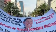 Conmemoración de los 7 años de la transformación en Mexico, llenó la plaza de la constitución